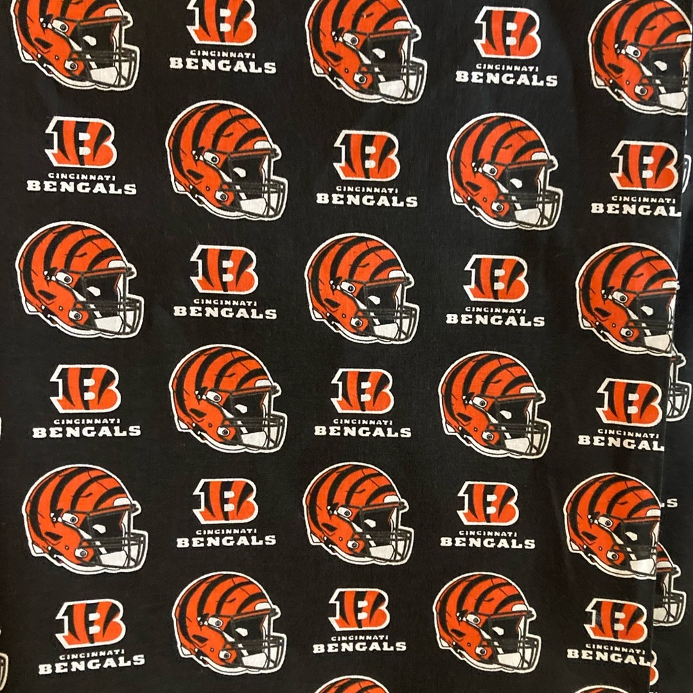 Cincinnati Bengals cotton fabric-2 yards